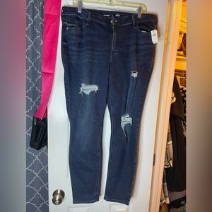 Old Navy Distressed Skinny Jeans